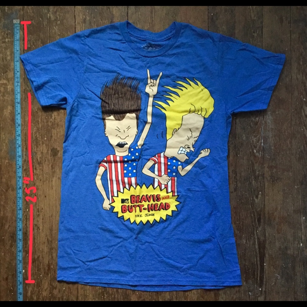 Beavis & Butthead T-shirt (“unisex”/all genders)